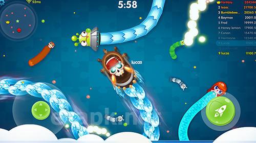 Snake wars: Arcade game