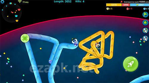 Snake wars: Arcade game