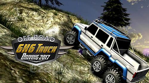 6x6 offroad truck driving simulator