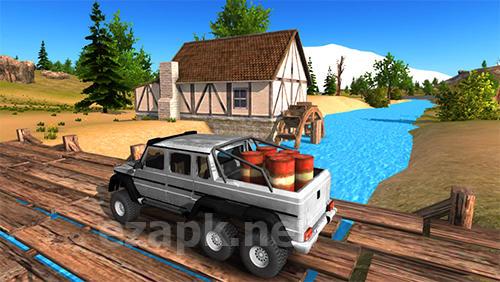 6x6 offroad truck driving simulator