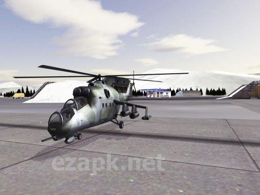 Mi-24 Hind: Flight simulator