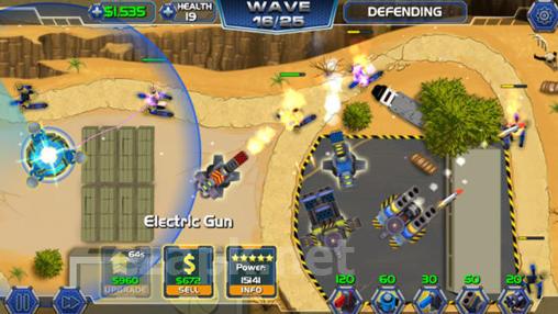 Tower defense: Robot wars