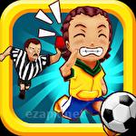 Football rush: Running kid