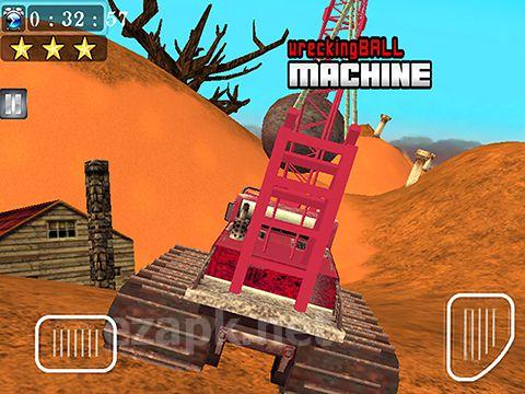 Wrecking ball machine