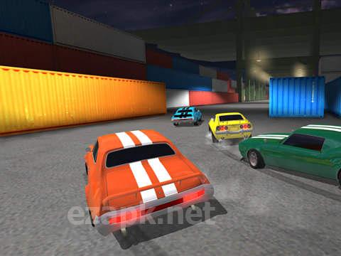 Miami racing: Muscle cars