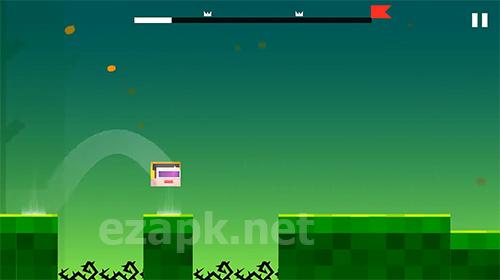 Geometry hell: Dash and jump on the beat