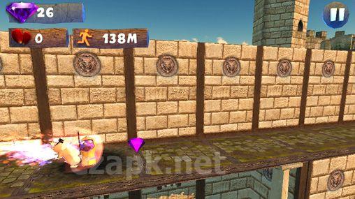 Hamstrong: Castle run