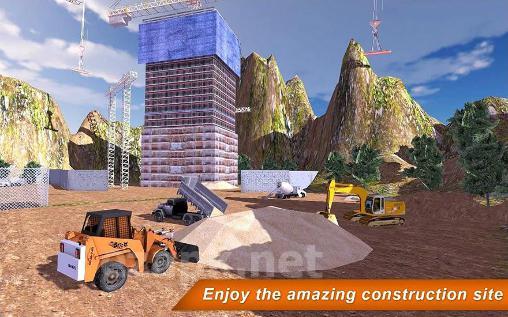 Loader and dump truck hill sim 2