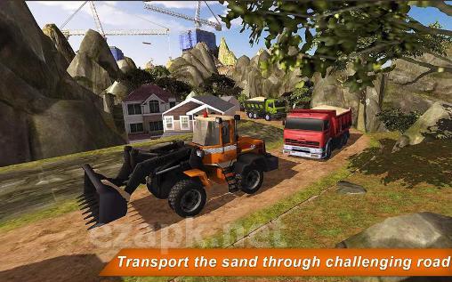 Loader and dump truck hill sim 2