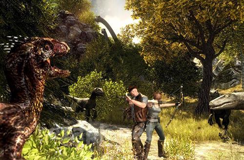Dinosaur park hero survival