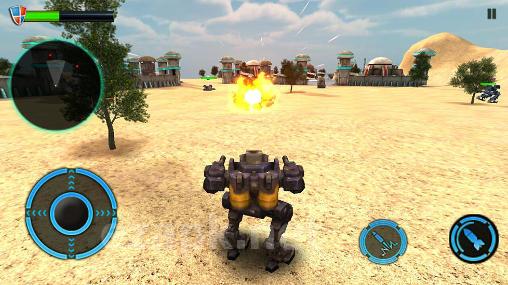 Mech robot war 2050