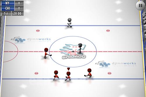 Stickman: Ice hockey