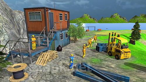 Tunnel highway: Build, construct and cargo simulator