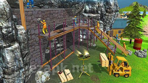 Tunnel highway: Build, construct and cargo simulator