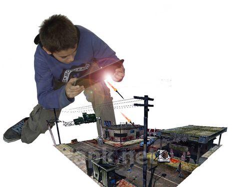 Table zombies: Augmented reality game