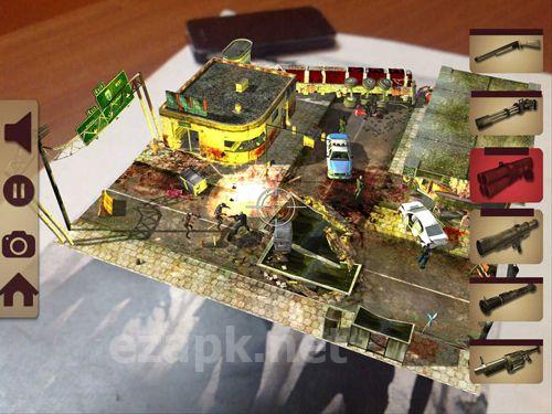Table zombies: Augmented reality game