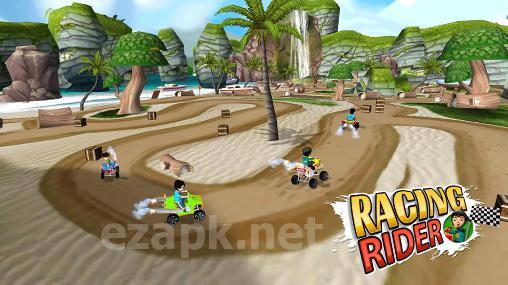 Racing rider