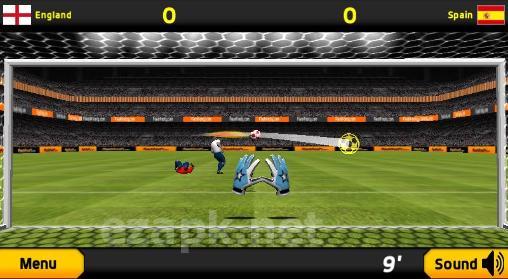 Goalkeeper premier: Soccer game
