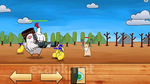 Chicken vs man
