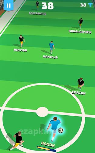 Soccer hero: Endless football run