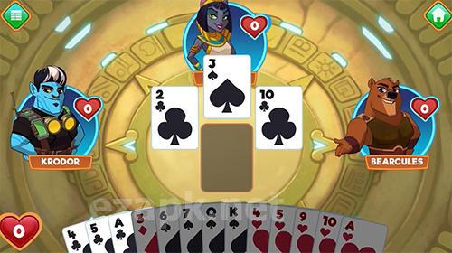 Adventure hearts: An interstellar card game saga