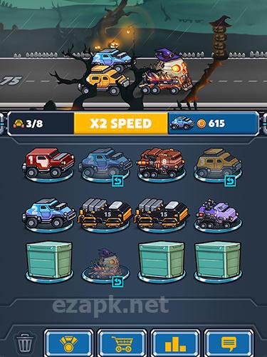 Auto cruise: Idle car merger