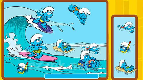 The Smurfs and the four seasons