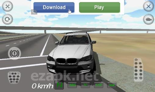 4x4 SUV offroad driving