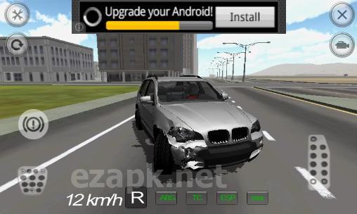 4x4 SUV offroad driving