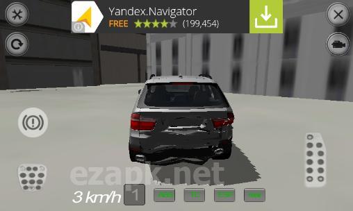4x4 SUV offroad driving