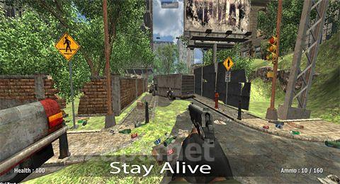 Soldiers vs. zombies