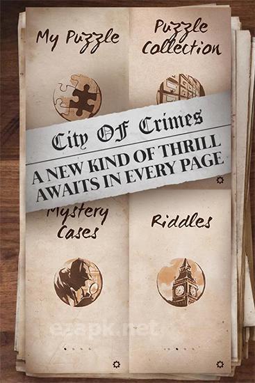 Mystery case files: Crime city