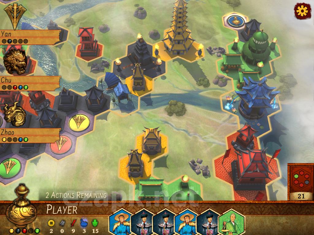 Reiner Knizia Yellow & Yangtze
