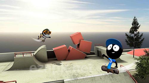 Stickman skate battle