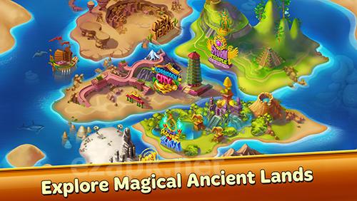 Solitaire treasure hunt
