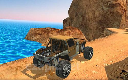 Off road 4x4: Hill jeep driver