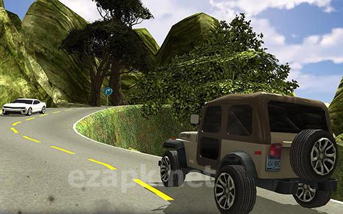 Off road 4x4: Hill jeep driver