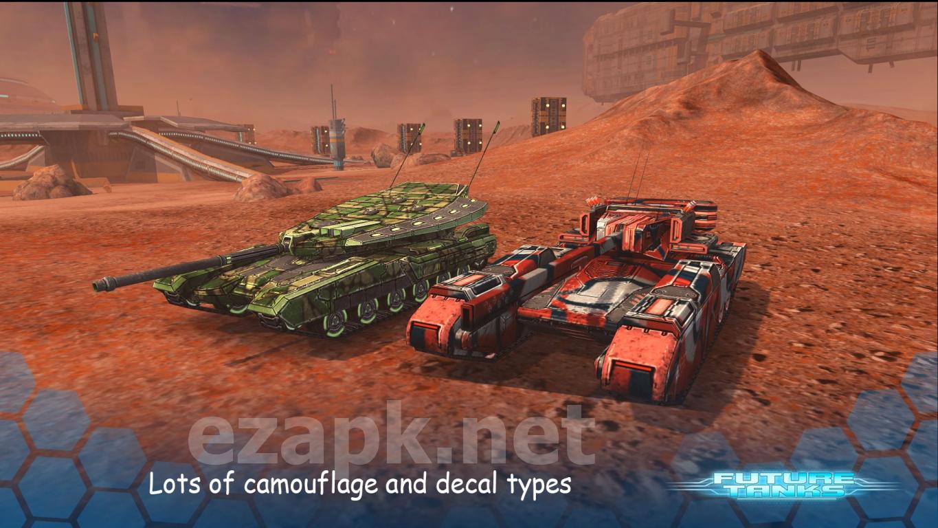 Future Tanks: Action Army Tank Games