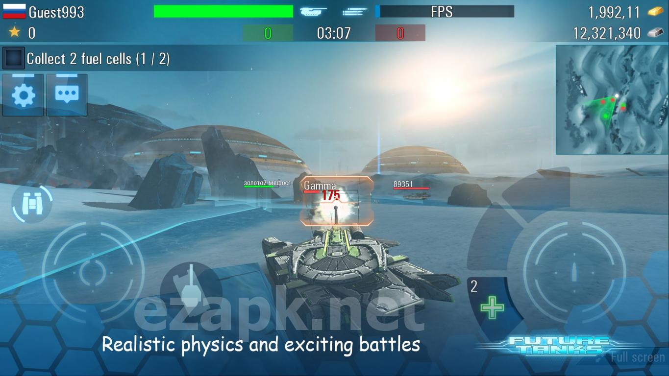 Future Tanks: Action Army Tank Games