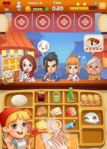 Sushi master: Cooking story