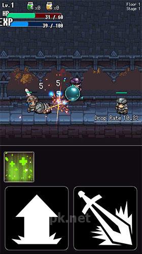 Hack and slash hero: Pixel action RPG