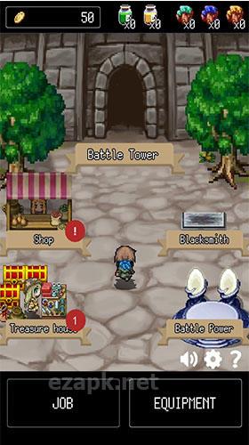 Hack and slash hero: Pixel action RPG