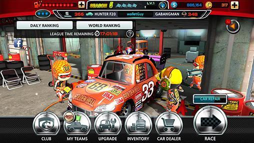 Pit stop racing: Club vs club