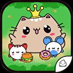 Princess cat Nom Nom