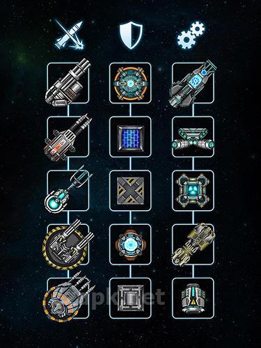Space arena: Build and fight