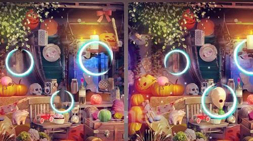 Find the difference Halloween: Spot differences