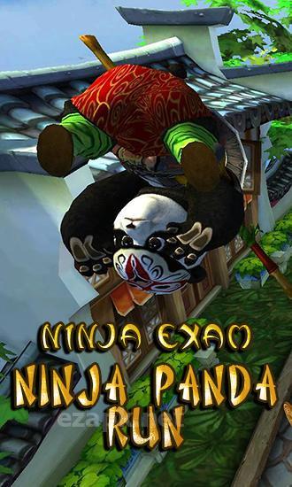 Ninja panda run: Ninja exam