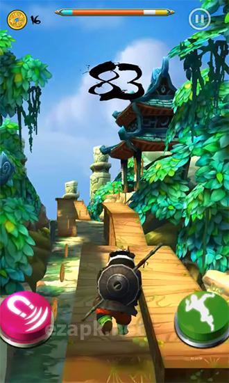 Ninja panda run: Ninja exam