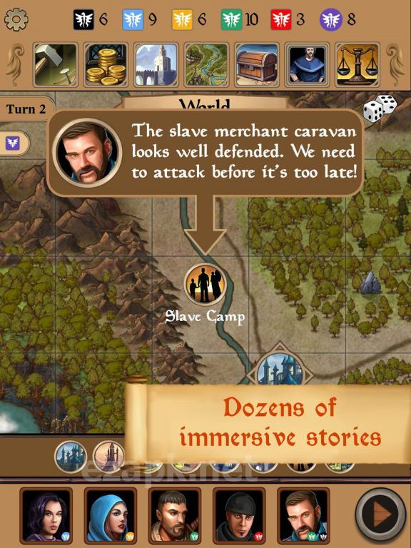 Silmaris - strategic boardgame and text adventures