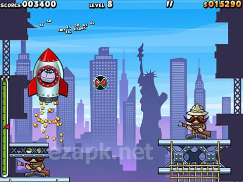 Air monkeys in New York